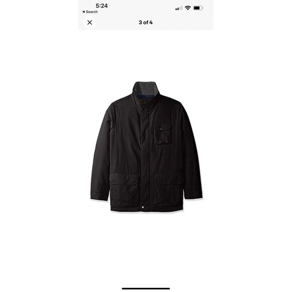 Náutica Men's True Black Jacket new - Picture 3 of 5